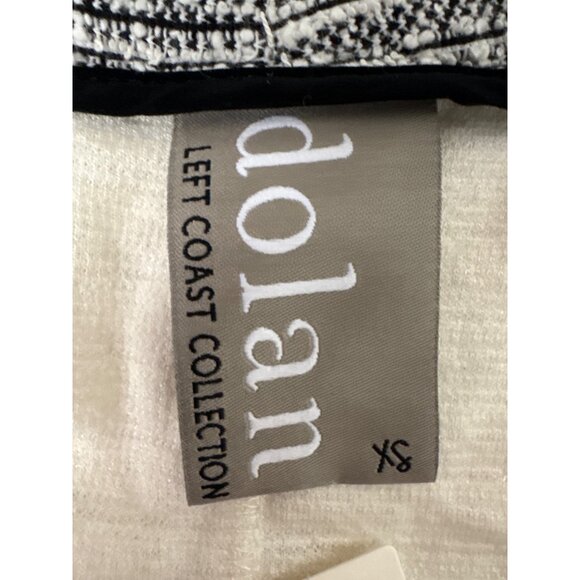 Dolan Left Coast Collection Textured Knit Open Cardigan Jacket XS Neutral Tones - Picture 12 of 14